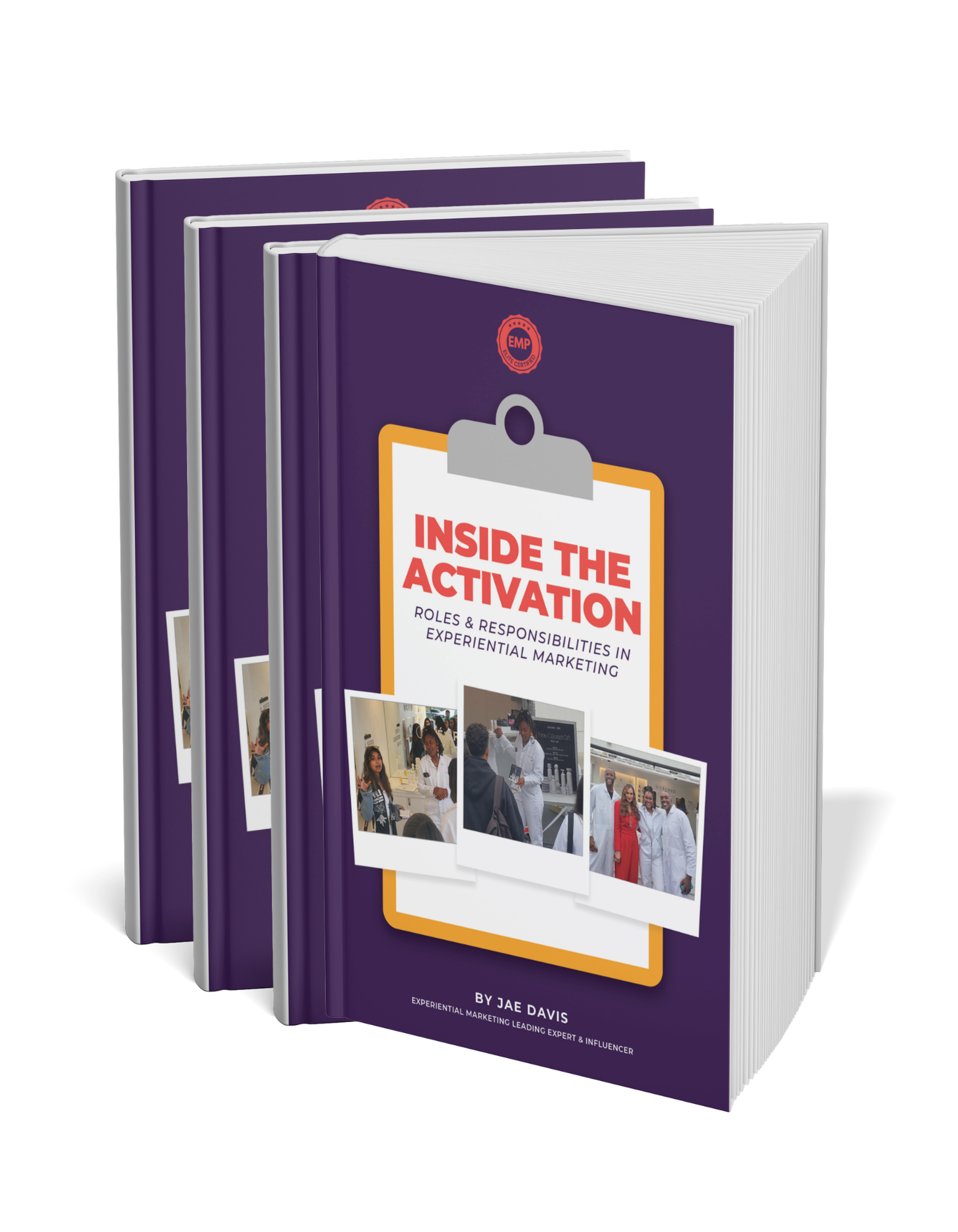 Book titled 'Inside the Activation' on a white background
